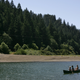 View of the beach at Bohemian Club’s Russian River encampment (Photo: Spencer Weiner/Getty Images)